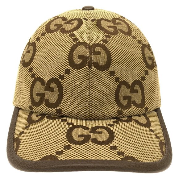 GUCCI Baseball cap 6812643HAGJ2564M cotton Beige NEW Women - Picture 1 of 7